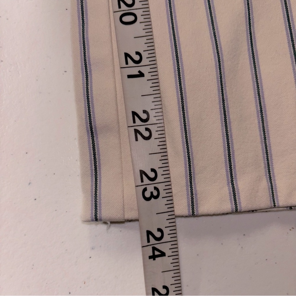 Anthropologie The Essential Striped Cropped Pants - Picture 12 of 13